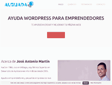 Tablet Screenshot of alguada.com